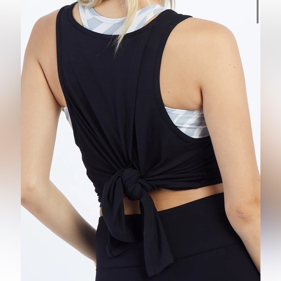 Summersalt NWT Convertible Split Back Tank Black Sz M - Picture 5 of 11